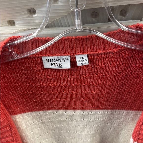 Mighty fine bow cardigan 2X // 121201 - Picture 2 of 2